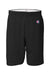 Champion 8187 Mens Gym Shorts Black Flat Front