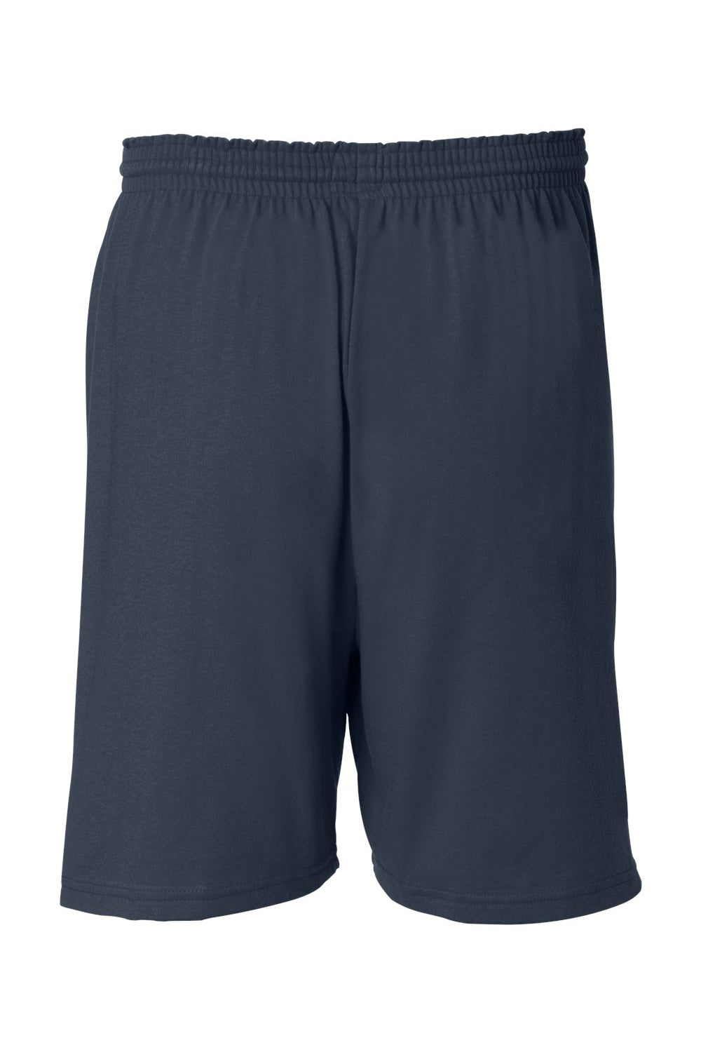 Champion 8187 Mens Gym Shorts Navy Blue Flat Back