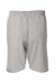 Champion 8187 Mens Gym Shorts Oxford Grey Flat Back