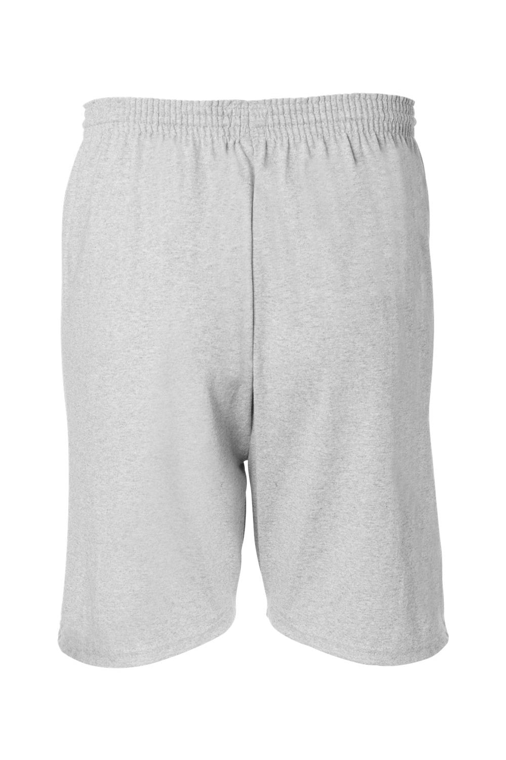 Champion 8187 Mens Gym Shorts Silver Grey Flat Back