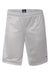 Champion S162 Mens Mesh Shorts w/ Pockets Athletic Grey Flat Front