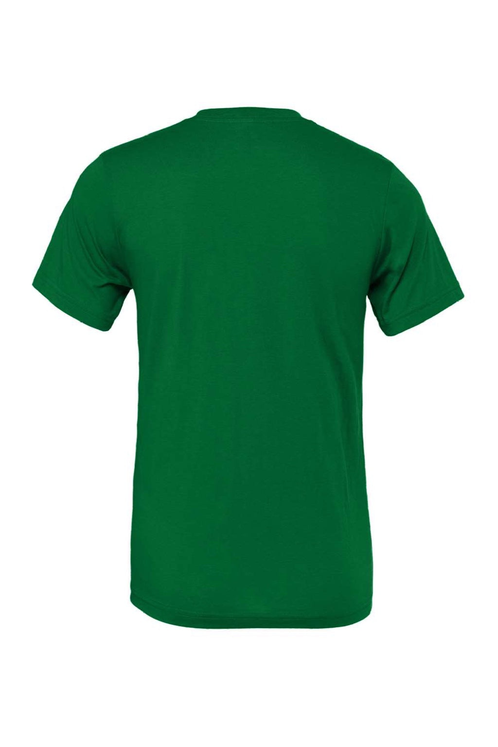 Bella + Canvas BC3001/3001 Mens Jersey Short Sleeve Crewneck T-Shirt Kelly Green Flat Back