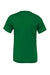 Bella + Canvas BC3001/3001 Mens Jersey Short Sleeve Crewneck T-Shirt Kelly Green Flat Back