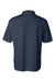 Sierra Pacific 0469 Mens Moisture Wish Mesh Short Sleeve Polo Shirt Navy Blue Flat Back