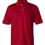 Sierra Pacific Mens Moisture Wish Mesh Short Sleeve Polo Shirt - Red - NEW