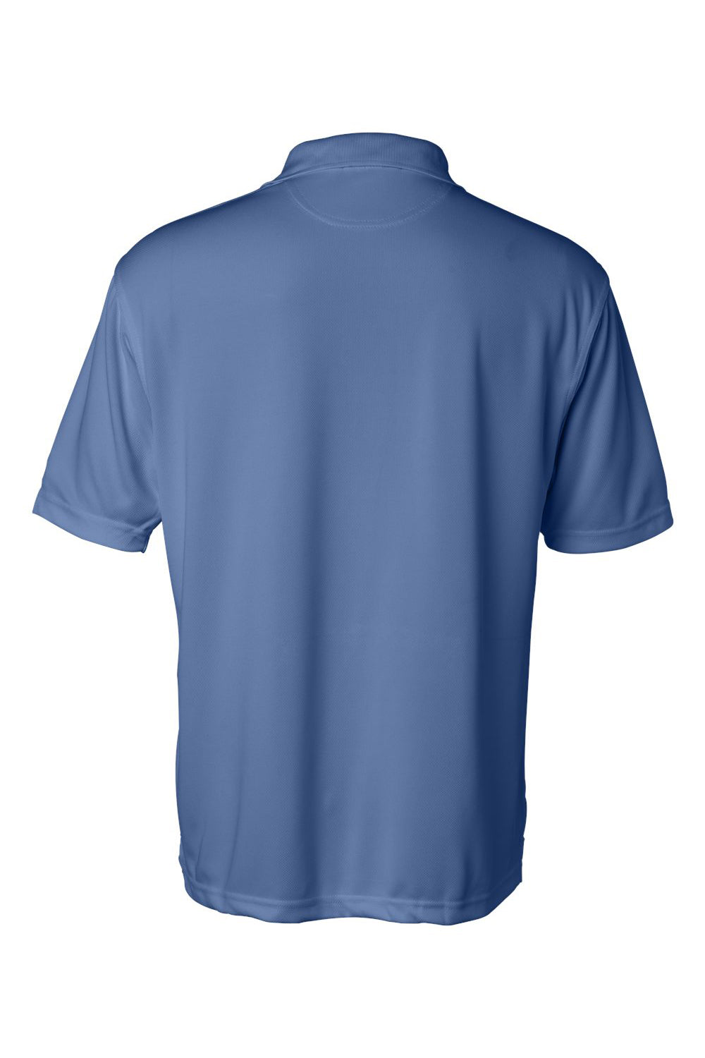 Sierra Pacific 0469 Mens Moisture Wish Mesh Short Sleeve Polo Shirt Blueberry Flat Back