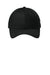 New Era Hats NE200 Mens Adjustable Hat Flag Black Flat Front