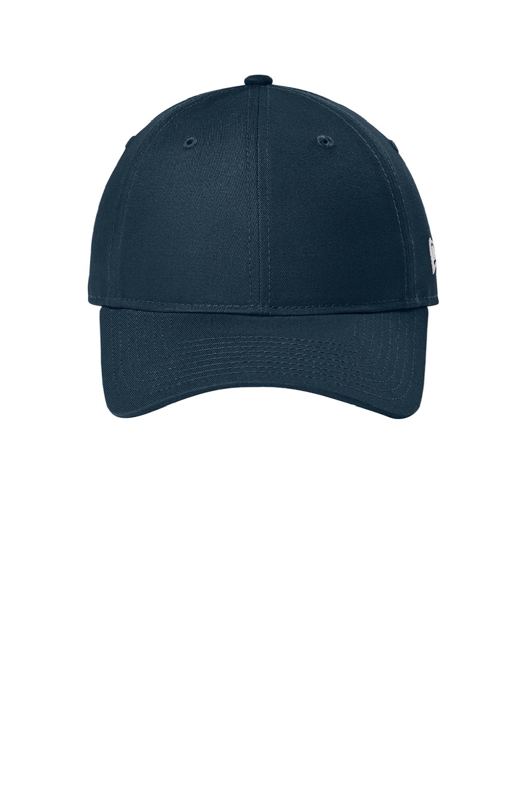 New Era Hats NE201 Mens Adjustable Hat Flag Deep Navy Blue Flat Front