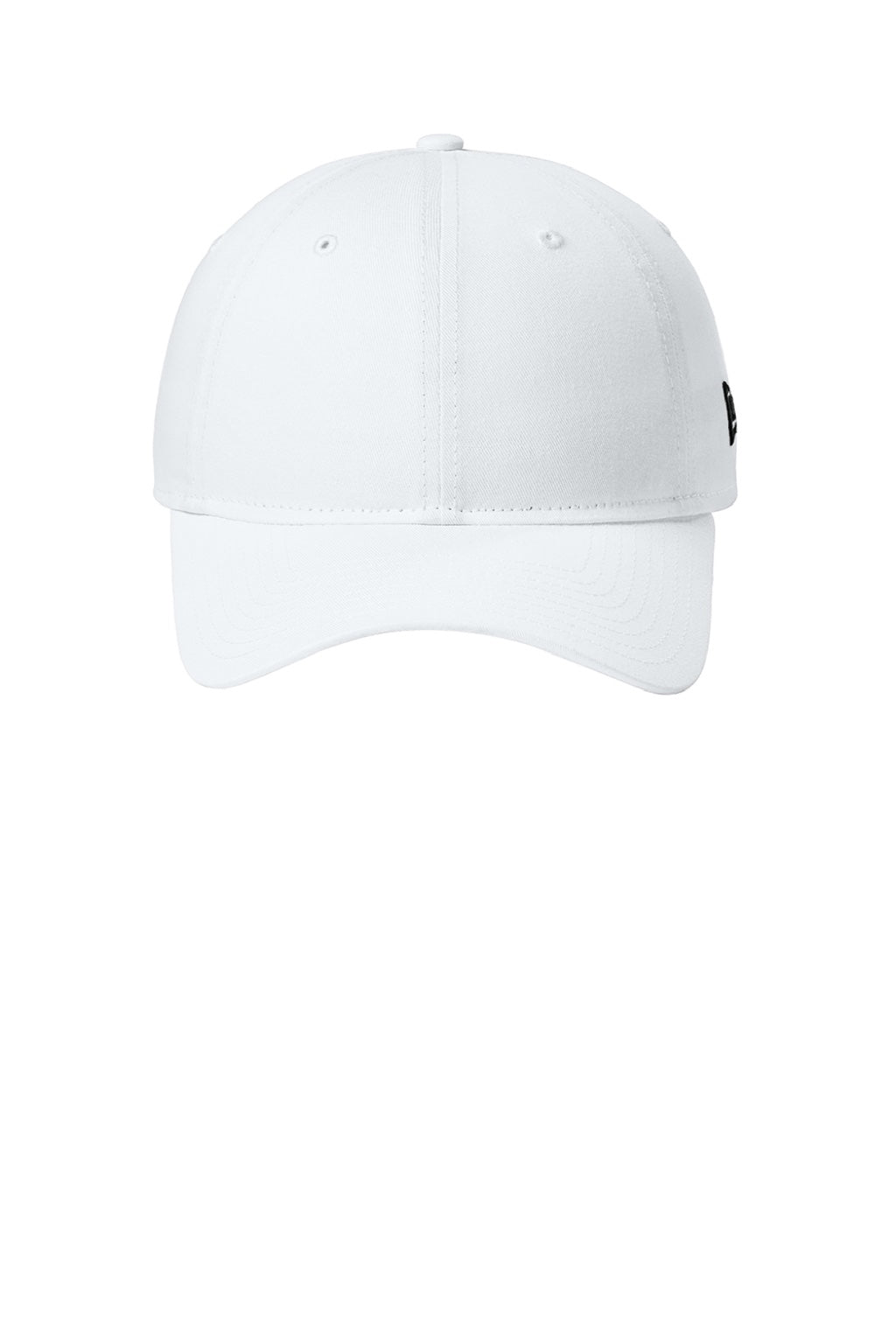 New Era Hats NE201 Mens Adjustable Hat Flag White Flat Front