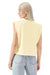 American Apparel 307GD Mens Garment Dyed Muscle Tank Top Faded Cream Model Back