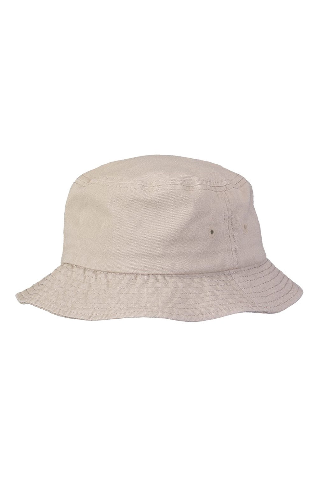 Sportsman Hats 2050 Mens Bucket Hat Khaki Flat Front