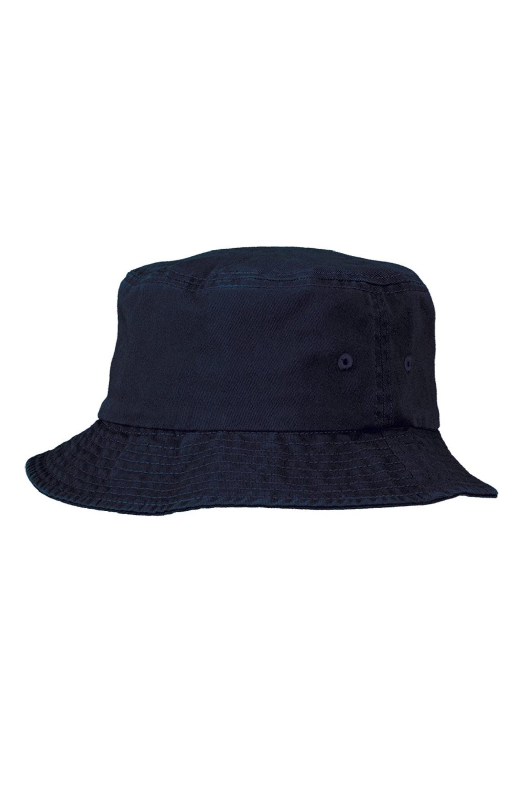 Sportsman Hats 2050 Mens Bucket Hat Navy Blue Flat Back