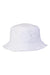 Sportsman Hats 2050 Mens Bucket Hat White Flat Front