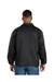 Augusta Sportswear 3100 Mens Water Resistant Snap Down Coaches Jacket Black Model Back