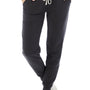 Alternative Womens Eco Fleece Jogger Sweatpants w/ Pockets - Eco True Black - NEW