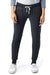 Alternative 31082 Womens Eco Fleece Jogger Sweatpants w/ Pockets Eco Black Model Front