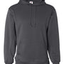Badger Mens Performance Moisture Wicking Fleece Hooded Sweatshirt Hoodie w/ Pouch Pocket - Graphite Grey