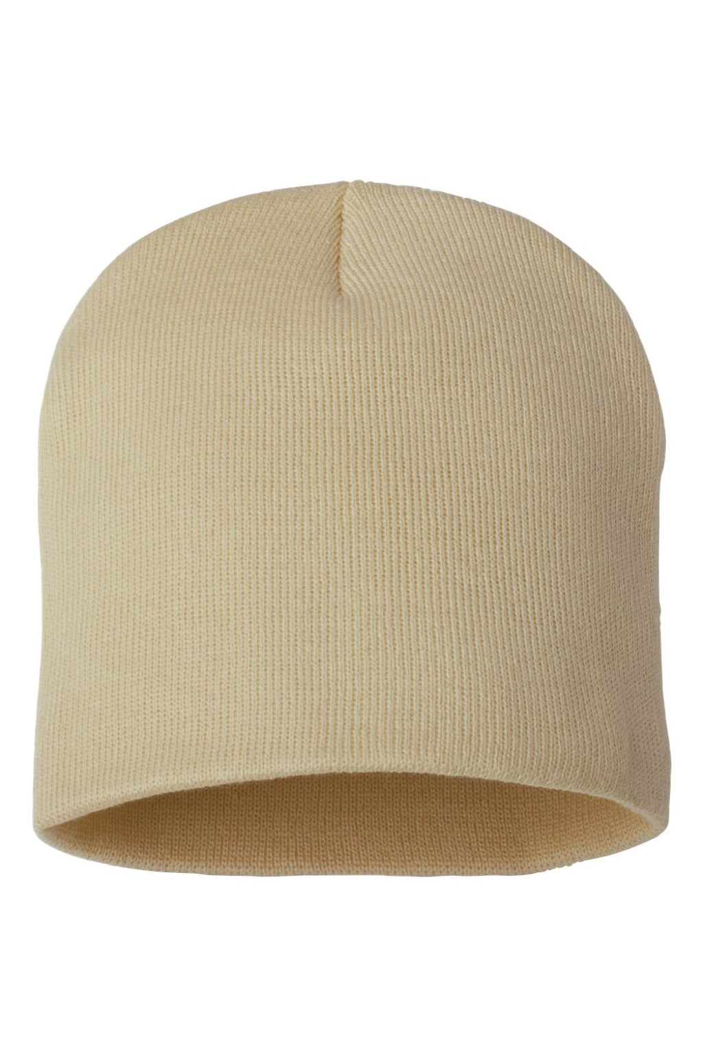 Sportsman Hats SP08 Unisex Beanie Camel Brown Flat Front