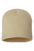 Sportsman Hats SP08 Unisex Beanie Camel Brown Flat Front