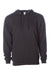 Independent Trading Co. SS4500 Mens Hooded Sweatshirt Hoodie Black Flat Front