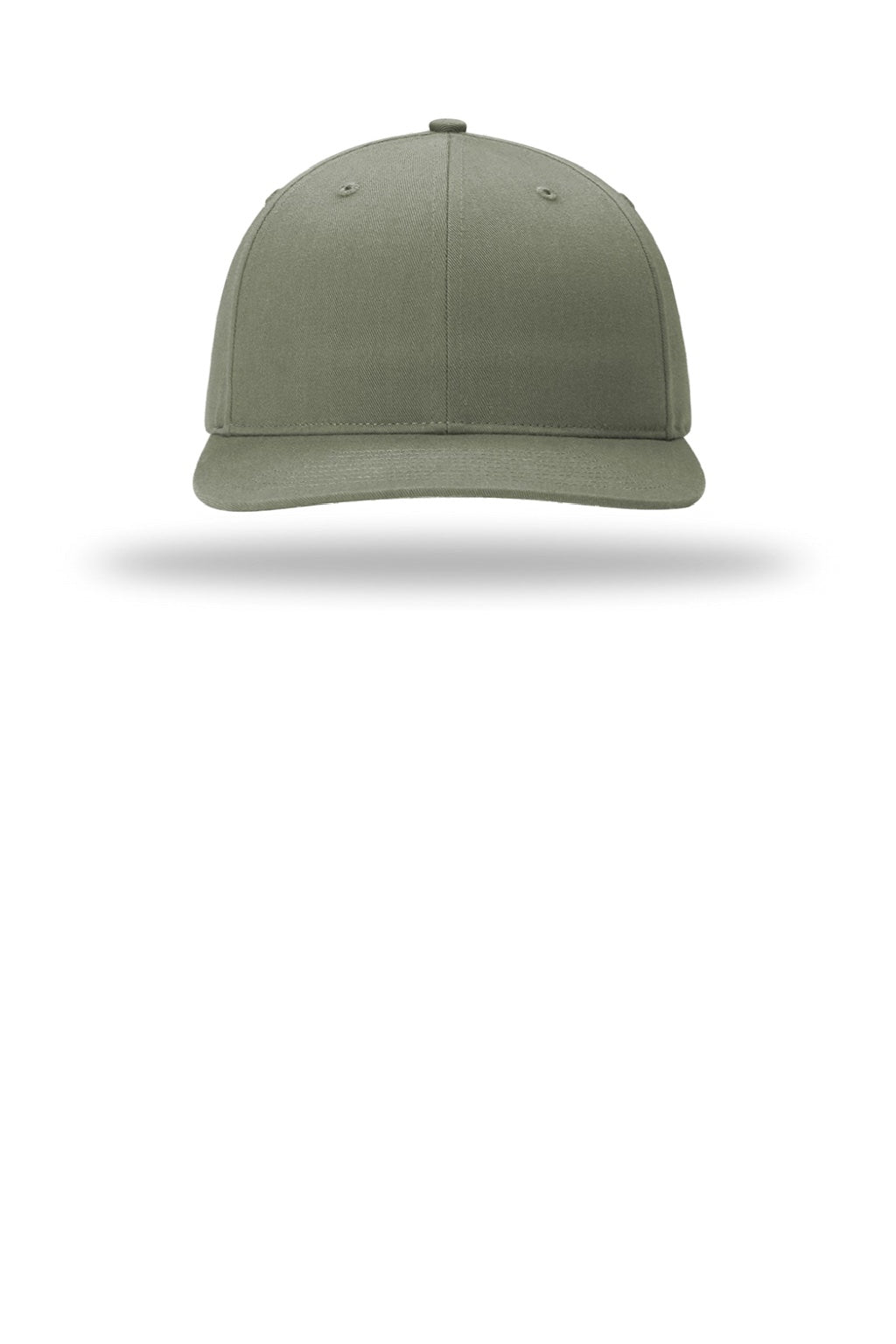 Richardson Hats 312 Mens Twill Back Snapback Trucker Hat Loden Green Flat Front