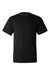 Augusta Sportswear 790 Mens Moisture Wicking Short Sleeve Crewneck T-Shirt Black Model Flat Front
