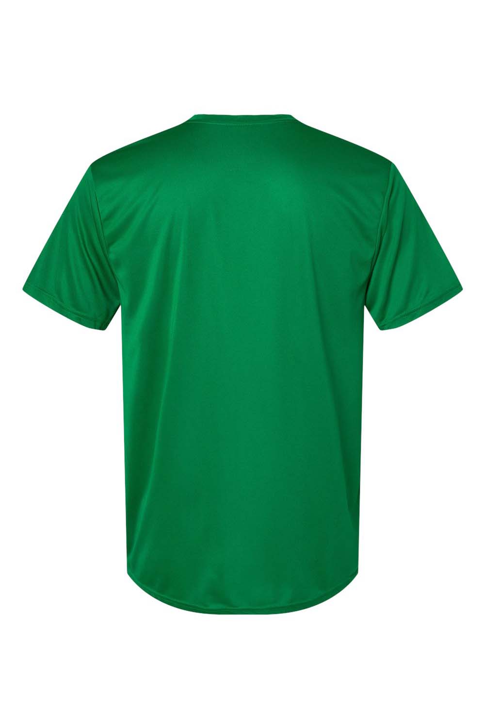 Augusta Sportswear 790 Mens Moisture Wicking Short Sleeve Crewneck T-Shirt Kelly Green Model Flat Back
