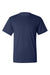 Augusta Sportswear 790 Mens Moisture Wicking Short Sleeve Crewneck T-Shirt Navy Blue Model Flat Front