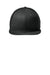 New Era Hats NE4030 Mens Snapback Trucker Hat Flag Black Flat Front