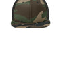 New Era Hats Mens Snapback Trucker Hat - Flag Camo/Black