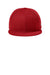 New Era Hats NE4020 Mens Flat Bill Snapback Hat Flag Scarlet Red Flat Front