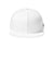 New Era Hats NE4020 Mens Flat Bill Snapback Hat Flag White Flat Front