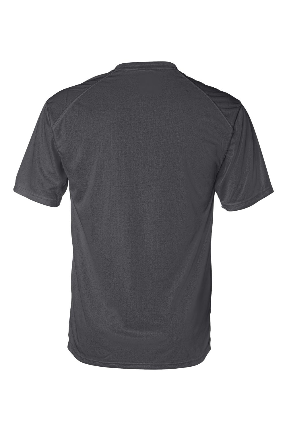 Badger 4120 Mens B-Core Moisture Wicking Short Sleeve Crewneck T-Shirt Graphite Grey Flat Back
