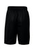 Badger 7219 Mens Pro Mesh Shorts w/ Pockets Black Flat Back
