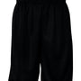 Badger Mens Pro Mesh Shorts w/ Pockets - Black - NEW