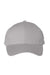 Valucap Hats VC100 Mens Twill Snapback Hat Grey Flat Front