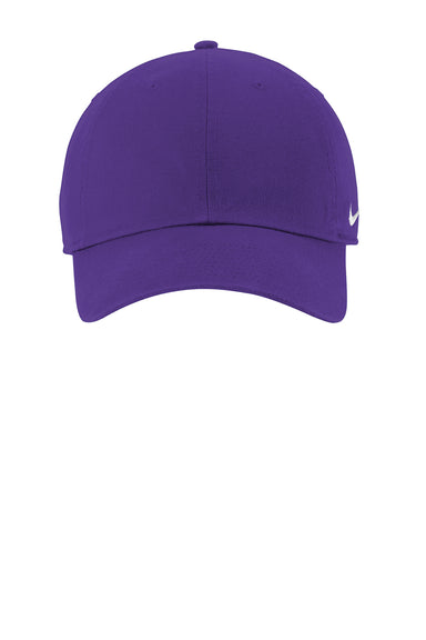 Nike 102699/NKFB5677 Mens Heritage 86 Adjustable Hat Court Purple Flat Front