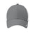 Nike Hats 779797/NKFB6447 Mens Moisture Wicking Adjustable Hat Dark Grey/White Flat Front
