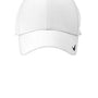 Nike Hats Mens Moisture Wicking Adjustable Hat - White