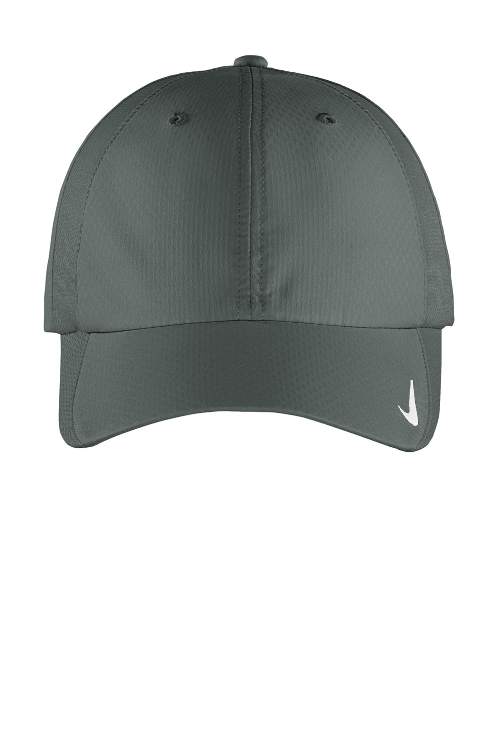 Nike 247077/NKFD9709 Mens Sphere Dry Moisture Wicking Adjustable Hat Anthracite Grey Flat Front