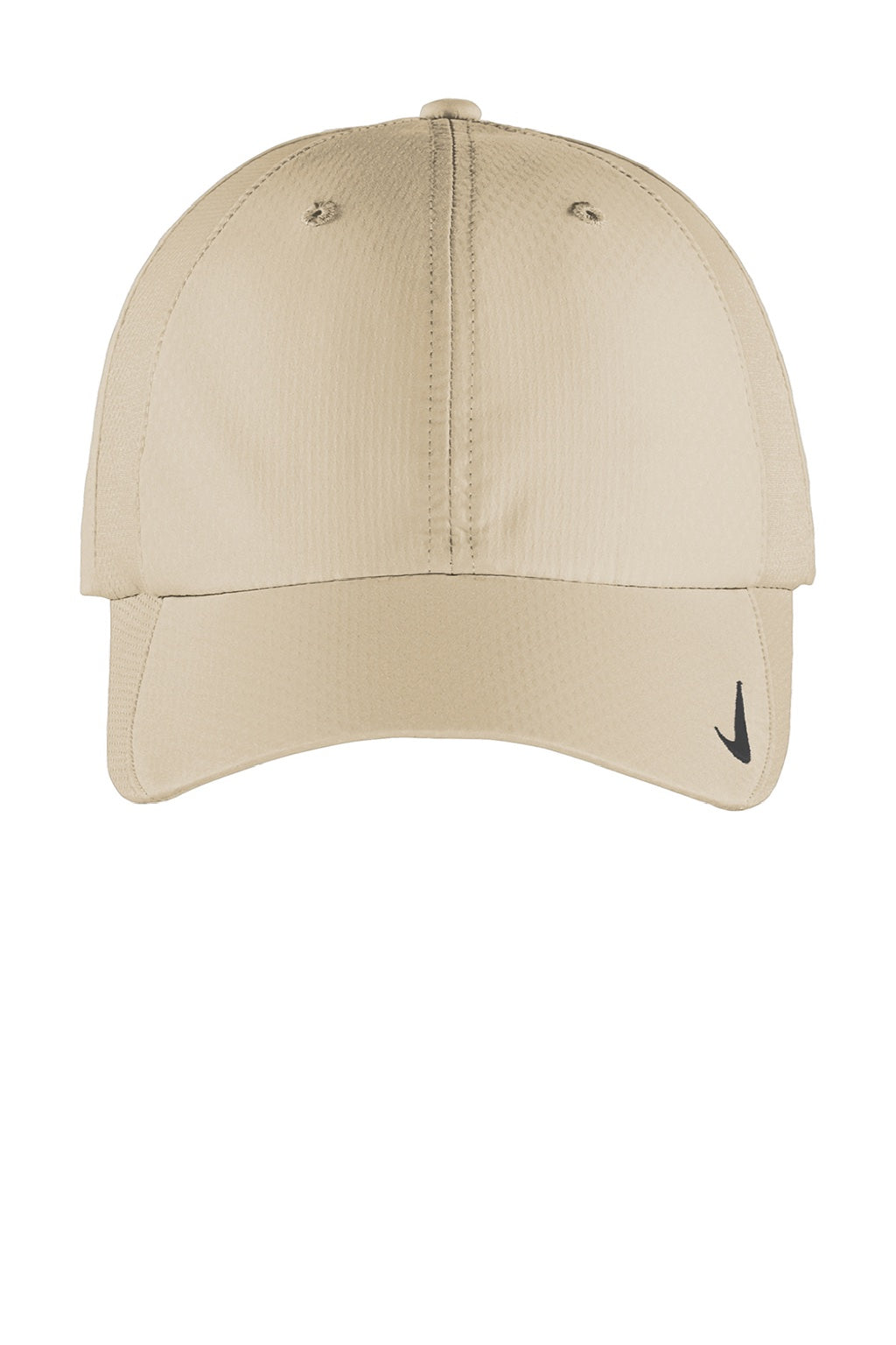 Nike Hats 247077/NKFD9709 Mens Sphere Dry Moisture Wicking Adjustable Hat Birch Flat Front