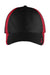 Nike Hats 247077/NKFD9709 Mens Sphere Dry Moisture Wicking Adjustable Hat Black/Red Flat Front