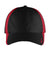Nike 247077/NKFD9709 Mens Sphere Dry Moisture Wicking Adjustable Hat Black/Red Flat Front