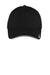 Nike Hats 333115/NKFD9718 Mens Dri-Fit Moisture Wicking Stretch Fit Hat Black Flat Front