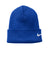 Nike Hats CW6117/NKFB6539 Unisex Dri-Fit Team Beanie Game Royal Blue Flat Front