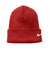 Nike Hats CW6117/NKFB6539 Unisex Dri-Fit Team Beanie University Red Flat Front