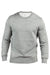 Threadfast Apparel 320C Mens Ultimate Fleece Crewneck Sweatshirt Heather Grey Flat Front