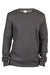 Threadfast Apparel 320C Mens Ultimate Fleece Crewneck Sweatshirt Heather Charcoal Grey Flat Front