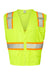 Kishigo 1195-1196 Unisex Ultra Cool Multi Pocket Vest Lime Green Flat Front
