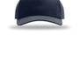 Richardson Hats Mens Full Fabric Snapback Champ Hat - Navy Blue - NEW